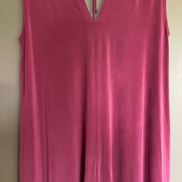 ANTHROPOLOGIE Eri + Ali Briella Tunic Dress Size Small Purple Pink Red Relaxed - Picture 13 of 16